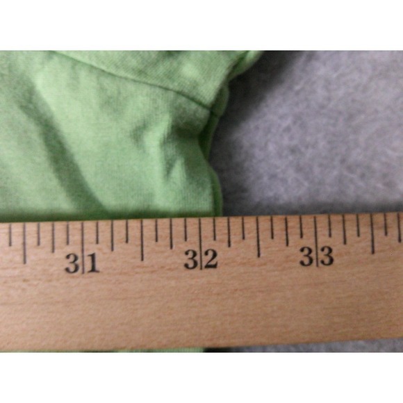 Liz & Me Soft Green V-Neck Long Sleeve Plus Size Casual Top - Picture 3 of 6